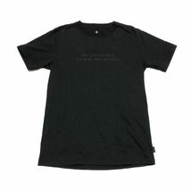 スノー ピーク snow peak tシャツ ブラック 刺繍 アウトドア 半袖Tシャツ / patagonia パタゴニア_画像1