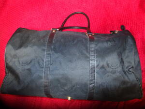Versace GIANNI VERSACE Versace / Black Boston bag / Luxury total medusa pattern / Width 55 cm x Length 28 cm x Machi 24 cm / Shipped by Yamato mail / Can be bundled, cormorant, Versace, Bag, bag
