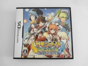送料無料 即決 任天堂 ニンテンドー DS NDS サモンナイト ツインエイジ 精霊たちの共鳴 バンプレスト RPG レトロ ゲーム ソフト Y2