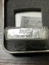 zippo YAMAHA TRX850 BIG TWIN 270 Crank 1994年製 年代物 ヤマハ バイク デットストック 専用缶ケース オイルケース 保証書_画像3