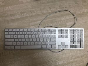 ジャンク品 Apple Mac純正USキーボード A1243