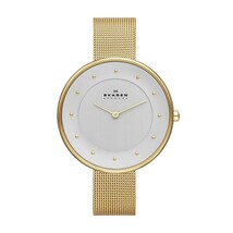 SKAGEN スカーゲン Gitte Steel Mesh SKW2141 gold ゴールド メッシュレディース ステンレス 腕時計_画像5