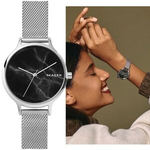 SKAGEN Anita silver Mesh アニタ グラナイト スカーゲン レディース 腕時計 skw2673