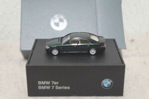 BMW 7シリーズ 1/87 ミニカー 特注 緑 ヘルパ