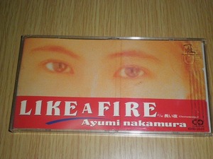 CDシングル LIKE A FIRE 中村あゆみ 中古CD