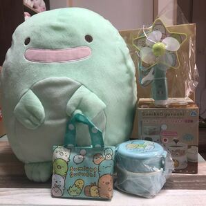 すみっコぐらしぬいぐるみ ランチボックス エコバックグフォンデュセット フリクションミストファン5点セット