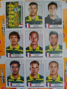 】Panini 2001/02 UEFA Champions League】FC Nantes Atlantique●ステッカー 19枚