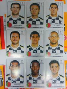 】Panini 2001/02 UEFA Champions League】Boavista FC●ステッカー 19枚