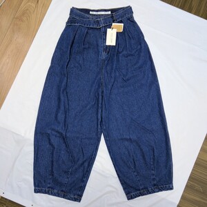 ニコアンド バルーン タックデニム サーカスパンツ 新品タグ付き
