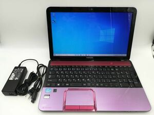 中古品★東芝(TOSHIBA)ノートパソコン dynabook T552 T552/58HR PT55258HBMR i7-3630QM/8GB/HHD 640GB/無線LAN/Windows10/15.6型/★