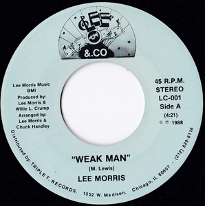 * 80's Chicago Modern Soul 45 * Lee Morris *