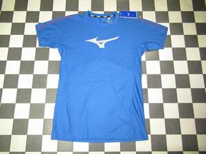 ★ Mizuno ★ Новая S -волейбольная рубашка с короткими рукавами турецкий синий