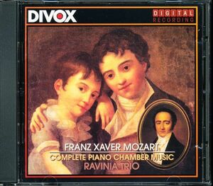 フランツ・クサーヴァー・モーツァルト：ピアノ室内楽集 - ラヴィニア三重奏団　4枚同梱可能　a4B000024601