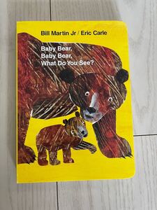 こども英語絵本 ボードブックenglish book 「Baby bear what do you see」