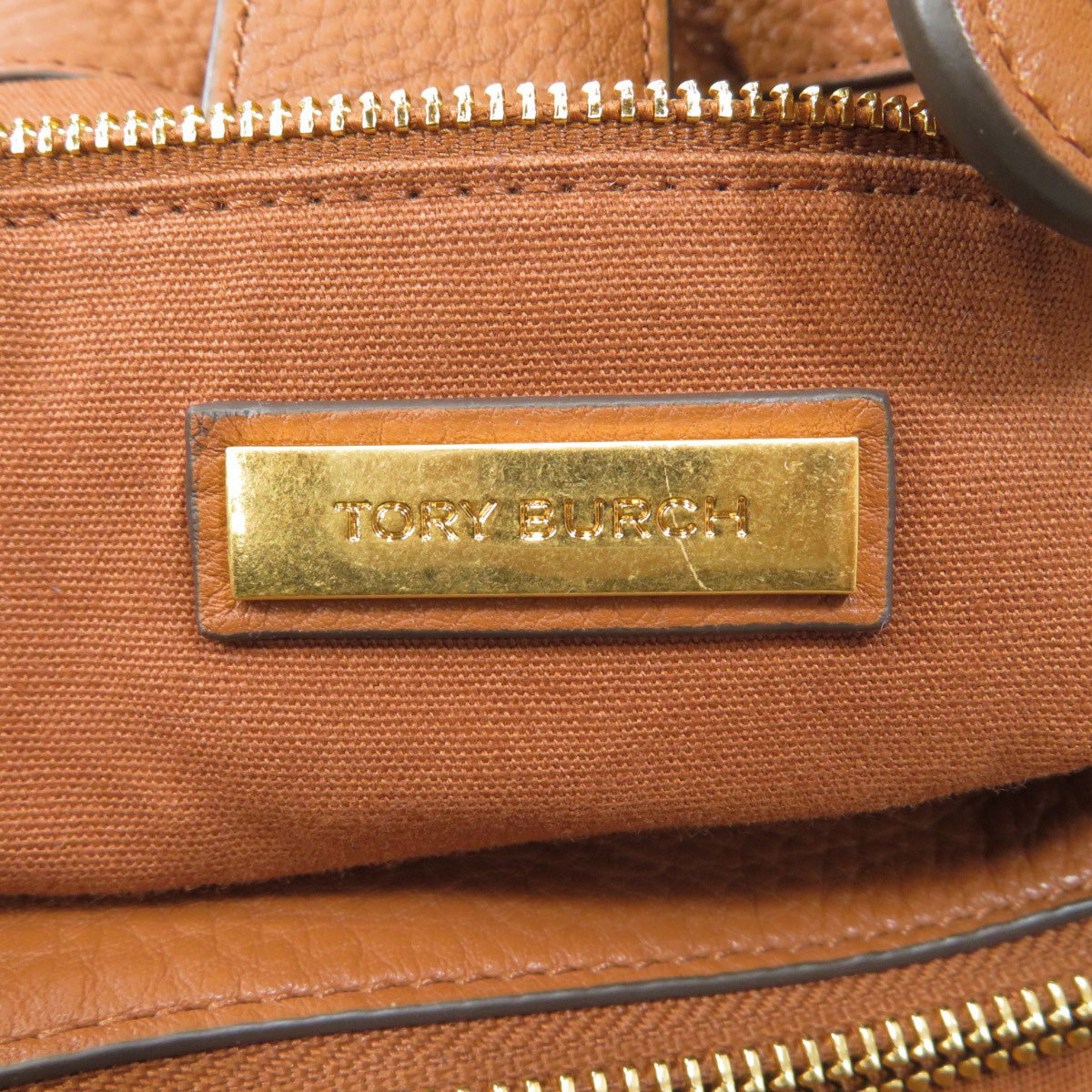 Tory Burch トリーバーチ ロゴ トートバッグ レザー レディース 中古品 ...