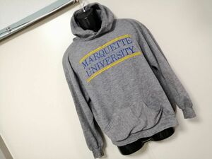 kkaa1123 ■ MARQUETTE UNIVERSITY ■ パーカー トレーナー フーディー トップス プルオーバー スウェット 裏起毛 グレー Mサイズくらい