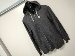 kkaa1241 ■ UnitedAthle ■ ユナイテッドアスレ パーカー ジャケット ジップ フーディー 裏毛 スウェット グレー L