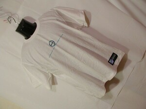 sue247 新品 PIKO HAWAIIAN LONGBOARD WEAR ピコ 半袖 Tシャツ ホワイト ■ 前後プリント ■ クルーネック 未使用 Mサイズ 訳あり