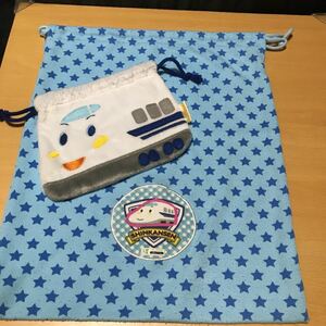 Sanrio サンリオ　SHINKANSEN 新幹線　シンカンセン　巾着　大小 巾着ポーチ