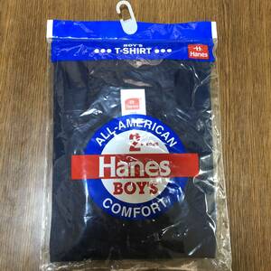 Hanes BOYS T-SHIRTS 150 ネイビー Tシャツ 新品1枚