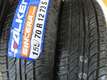 155/70R 12 73S 2016年製 FALKEN 未使用新品 夏タイヤ2本セット!!保存状態が良く☆☆☆☆_画像3