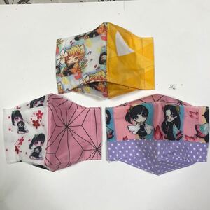 23-M ハンドメイド 鬼滅の刃 きめつ 西村大臣風 立体インナー 子供☆女性 Mサイズ