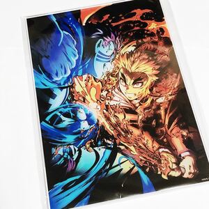 【新品未開封】定価以下★ 鬼滅の刃 無限列車編 第三弾キービジュアルアクリルボード 煉獄杏寿郎 猗窩座 あかざ