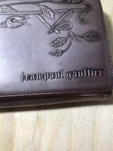 5◆◆稀少★ジャンポール ゴルチェ ★Jean Paul Gaultier ★ニューローズ長財布☆薔薇☆廃盤品☆人気色☆ボルドー☆91_画像6