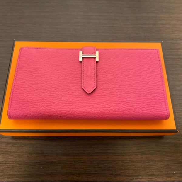 HERMES エルメス ベアンスフレ ローズティリアン