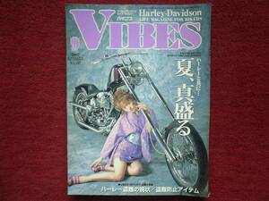 ☆　ＶＩＢＥＳ　バイブス　ハーレーダビッドソン　ガレージ　チョッパー 90ｓ　カスタム　カルチャー ウィールス　　スピード　★