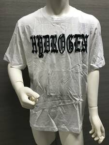  genuine article new goods HYDROGEN short sleeves T-shirt 220624 white S