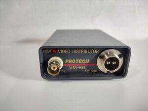 PROTECH VM-50 日本ビデオシステム 分配器 ビデオディストリビューター Video Distributor (21_609_9)