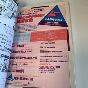 yd193 ムー 1992年3月 UFO 超能力 心霊 古代文明 超科学 世界の謎と不思議に挑戦する 学研 MU 超常現象 不思議体験 宇宙 平成4年 宇宙人の画像4