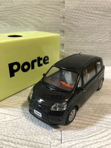 1/30 トヨタ ポルテ Porte 非売品 カラーサンプル ミニカー ブラック