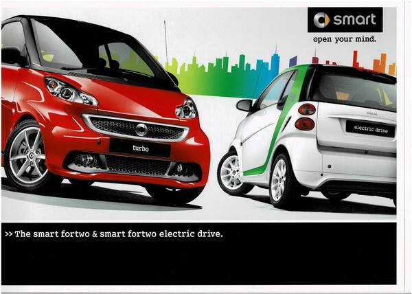 スマート smart fortwo & smart fortwo electric drive. カタログ 2013年5月