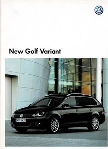 VW Golf Variant catalog 2010 year 5 month 