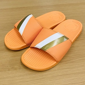 【新品】SANDALBOYZ ST.HONORE COLLECTION ORANGE US10 / サンダルボーイズ SLIDE ルームシューズ BENASSI ベナッシ