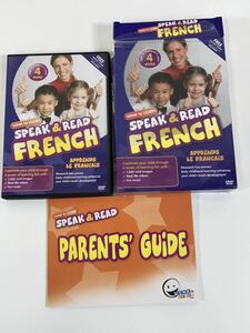 【DVD】SPEAK&READ FRENCH　フランス語　英語　学習　4枚組【ta01a】