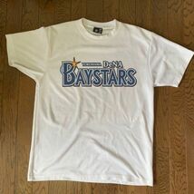 横浜DeNAベイスターズ　荒波翔　半袖　ユニフォームシャツ　Tシャツ　ポリシャツ　メンズ　Lサイズ　吸汗速乾　プロ野球　応援_画像3