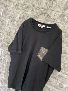 BEN DAVIS　ベンデイビス　半袖Tシャツ　ポケットTシャツ　ブラック　メンズ　Lサイズ　迷彩　シンプル