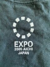 【レア】　EXPO 2005 AICHI JAPAN　エクスポ　愛知　半袖Tシャツ　ブラック　メンズ　Sサイズ　愛知万博　モリゾー_画像5