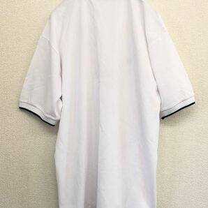 GS GARY SPORTS 半袖ゴルフシャツ ポロシャツ メンズ 2Lサイズ ホワイト 日本製 春夏モデル ビッグサイズの画像2