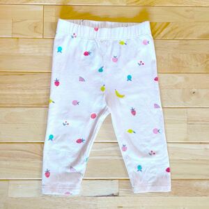 BabyGAP フルーツ柄レギンス 7分 90