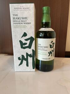 希少!未開封 サントリー白州 シングルモルトウイスキー SUNTORY 送料無料 マイレージ シングルモルト