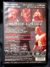 DVD WWE BACKLASH 2004 バックラッシュ_画像3