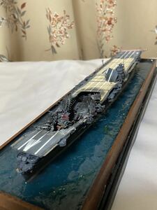 艦船模型スペシャル69号掲載　1/700日本空母「飛龍」ミッドウェー海戦「天翔ける龍の最期」