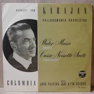 【LP】Handel / Tchaikovsky - Herbert von Karajan - Philharmonia Orchestra Water Music / Casse-Noisette Suite - XL 5023 - *12