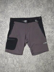 Direct Alpine cruise shorts * men's S size / purple gray × black / short pants / stretch / thin /DIRECTALPINE
