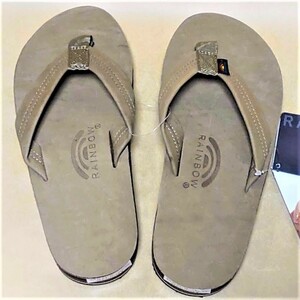 Rainbow Sandals 302ALTS D. Brown レインボーサンダル ダークブラウン L≒27cm