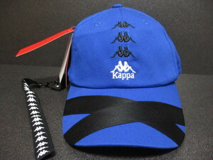 KAPPA★新品 カッパ フェニックス BANDA キャップ 私服 スポーツ ゴルフ ダンス B系 帽子 野球帽 青 ブルー メンズ レディース 未使用 ③